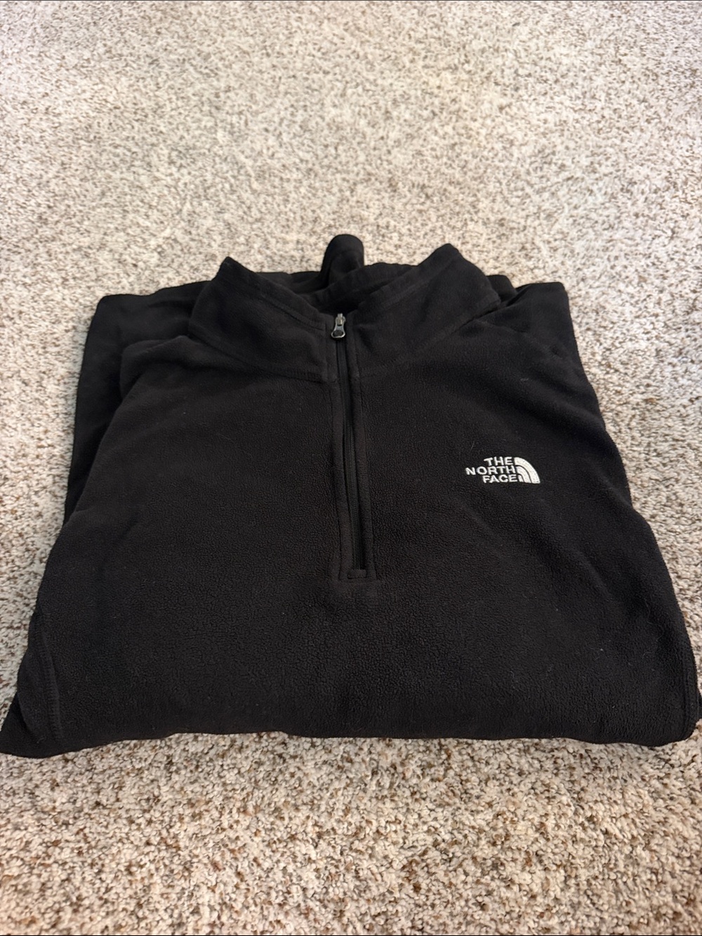 The North Face Black Quarter-Zip Fleece Pullover